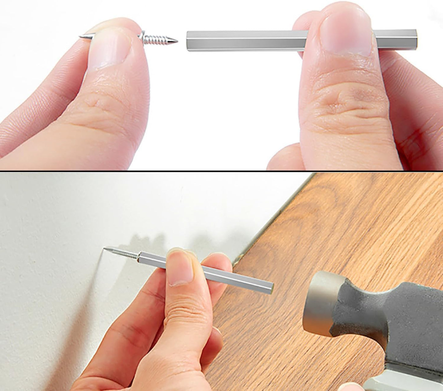 Seamless 2-Sided Nails for Wood