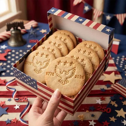 🎁Last Day 48% OFF - 1776–2026 USA 250th Anniversary Cookie Stamp
