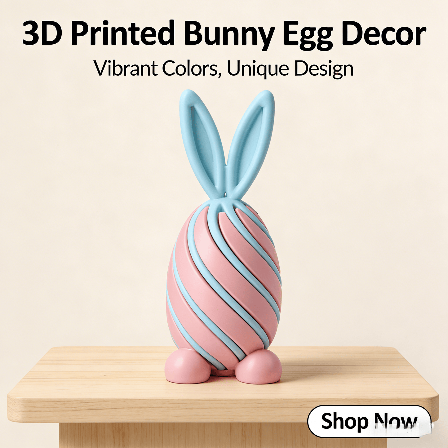 3D Printed Bunny Fidget