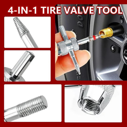🔥Tire Valve Tool Kit -⚡Fix Leaky Valves in 15 Seconds