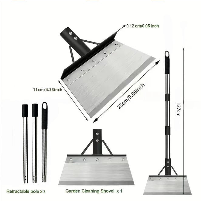 🏠Snow Melting Artifact❄️Heavy-Duty Multi-Purpose Garden Scraper & Ice Breaker