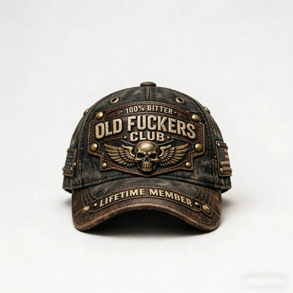 🔥49% OFF - Old Fuckers Club Vintage Baseball Cap