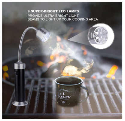 BBQ Grill Light – 360° Flexible Gooseneck LED Light with Magnetic Base