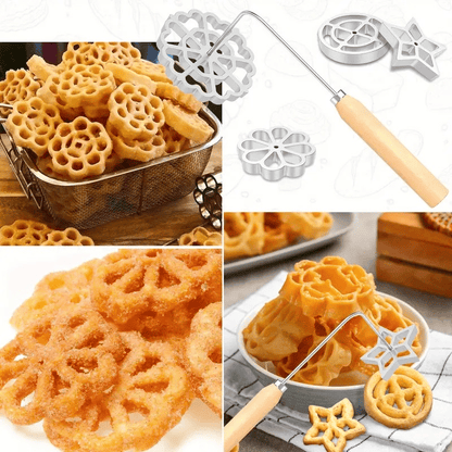 Nordic-Style Rosettes & Timbale Pastry Mold Set