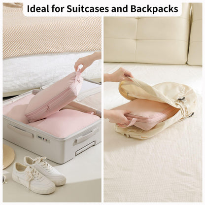 6-Piece Travel Compression Bags Set