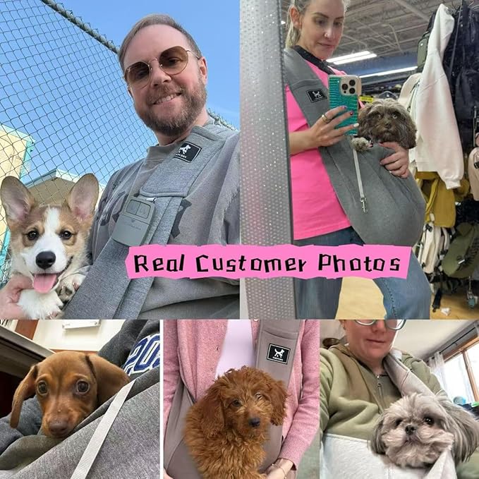 🎉Dog & Cat Sling for Small and Medium Pets Up to 15lbs