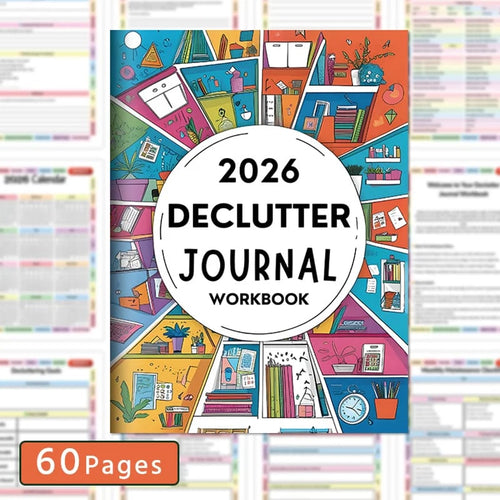 🔥LAST DAY 50% OFF - ✍️2026 Declutter Journal Workbook