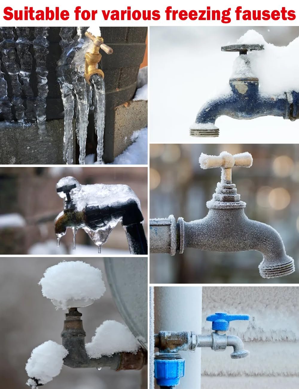 Outdoor Faucet Covers for Winter