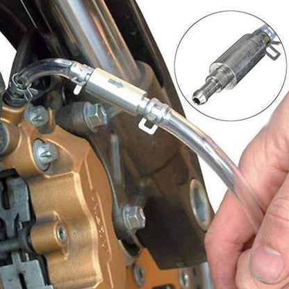 🔥 Brake Bleeder Hose 🔧 One-Way Check Valve Tube Bleeding Tool Kit