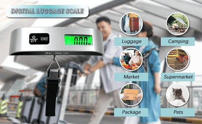 Portable Digital Luggage Scale Accurate Weighing