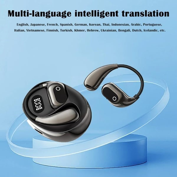 MS190 Translation Earbuds, Supports Real-Time Translation in 156 Languages