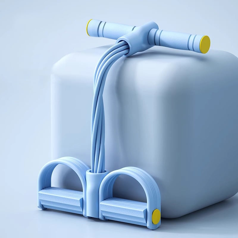 8-Tube Pedal Resistance Device - Detachable And Adjustable Pedal Resistance Device