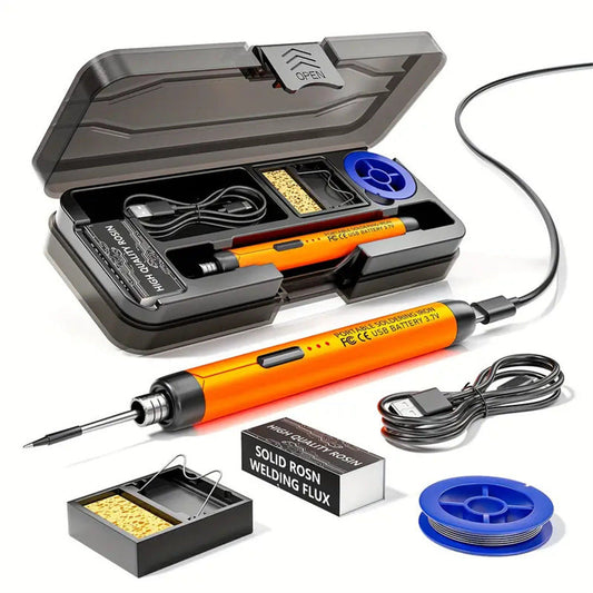 Mroace USB Rechargeable Digital Soldering Iron Kit