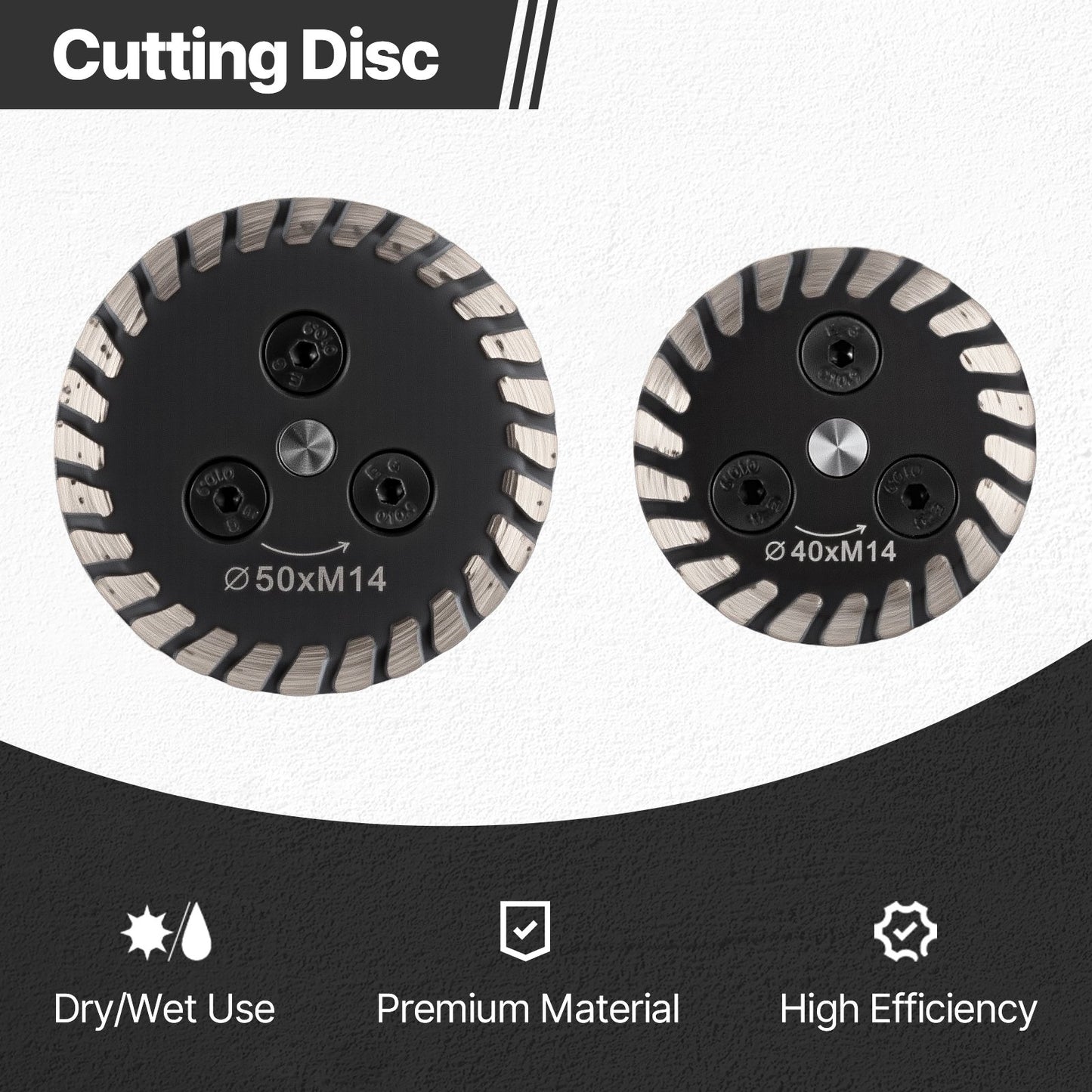 Precision Diamond Carving Wheel (40mm/50mm)🧰