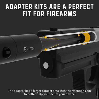 Professional Aperture Red/Green Aiming Kit Aperture Aiming with 32adapters