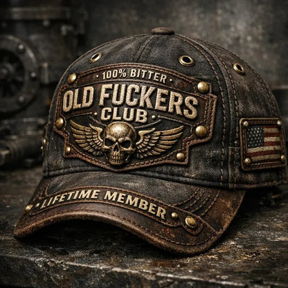 🔥49% OFF - Old Fuckers Club Vintage Baseball Cap