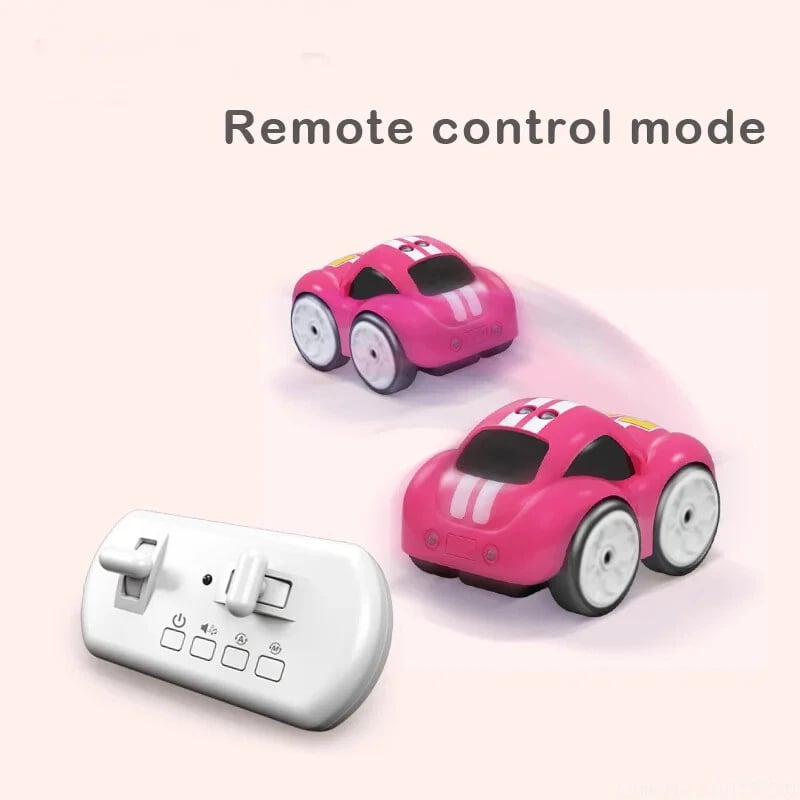 🎄Gifts For Children🎁🏀RC Intelligent Sensor Remote Control Cartoon Control Electric Car Music Boy Toy