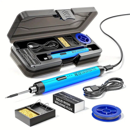 Mroace USB Rechargeable Digital Soldering Iron Kit