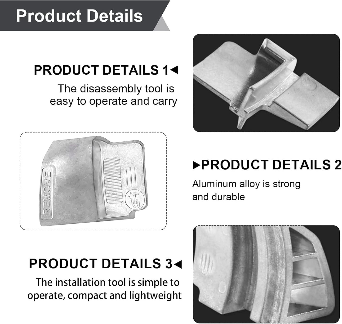 2PCS Stretch Belt Removal & Installation Tool Set