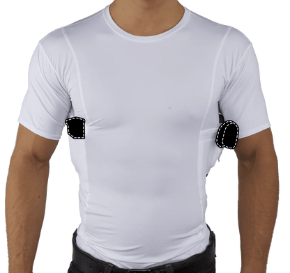 Ghost Tee-Concealed Carry Crew Neck Tee