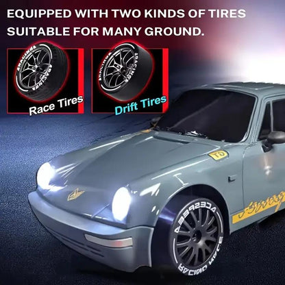 🎄Gifts For Children🎁🏀RC Drift Racing Car 1:20 Scale Model with 2.4GHz Remote 360° Spins & LED Lights