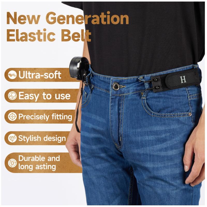 🔥Tactical Metal Hook Elastic Belt