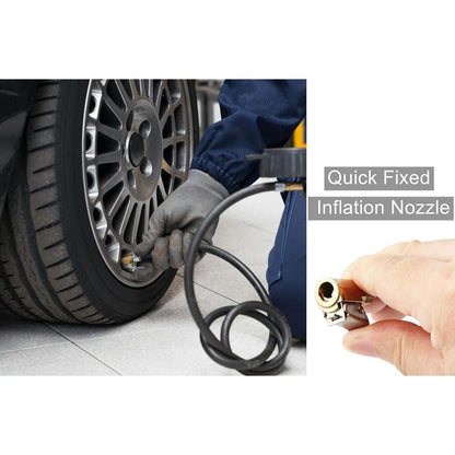 LDCRE 2Pack 8mm Tire Air Chuck with Clip Adapter – No Leak, No Hassle, Just Fast Inflation 🚗💨