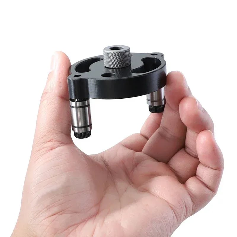 🔥Self-Centering Doweling Jig – Precise Drill Guide for Woodworking Holes