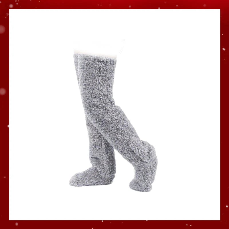 💕Velvety Fleece Knee Socks For Christmas❄️