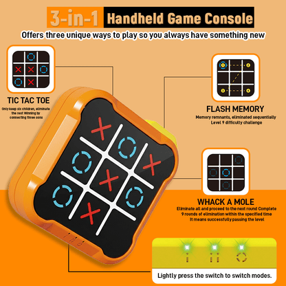 Electronic Tic-Tac-Toe Strategy Game