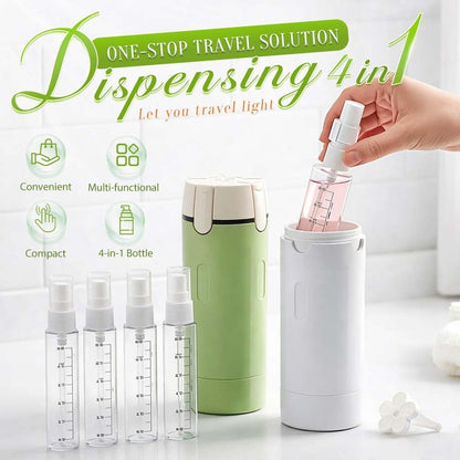 🔥Limited Time 49% Off✨4-in-1 Travel Dispenser Bottle