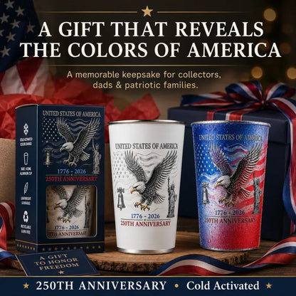 🔥Summer Sale 49% OFF🔥 🦅 250th Anniversary Color Changing Cup 🎉