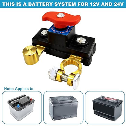 🔥Car Battery Power Cut-Off Switch Breaker