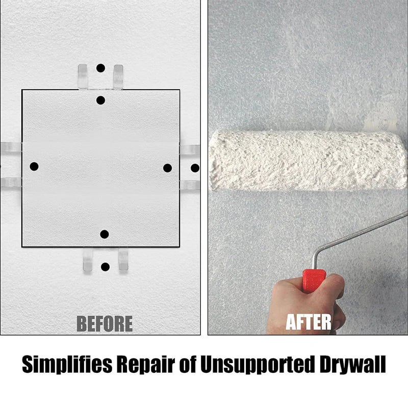 ⏰ Stainless Steel Drywall Patch Repair Clips