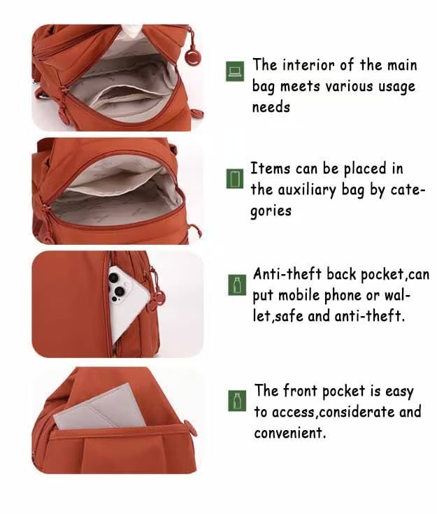 Premium 3 in 1 Anti-Theft Travel Tote Bag🎒