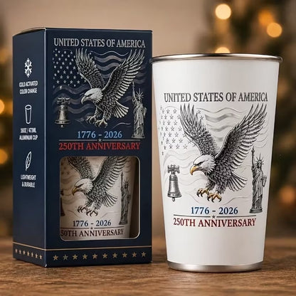 🔥Summer Sale 49% OFF🔥 🦅 250th Anniversary Color Changing Cup 🎉