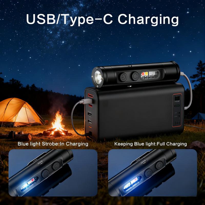 Pocket Rechargeable EDC Flashlight