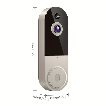 Wireless Doorbell Camera, Smart WiFi Video Doorbell