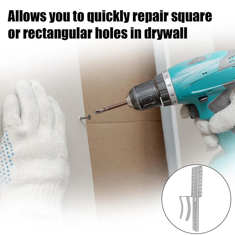 ⏰ Stainless Steel Drywall Patch Repair Clips
