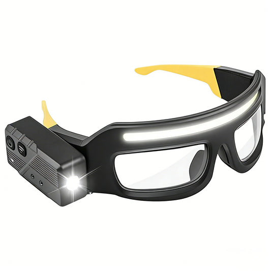 🔥Limited-time discount of 49%🔥🕶️Rechargeable LED sports-sensing glasses light🕶️