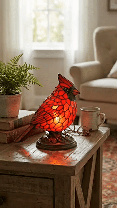 Christmas Cardinal Bird Decorative Light