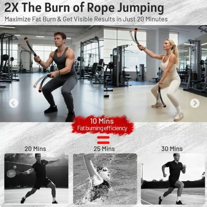 Adjustable Ropeless Battle Ropes Training