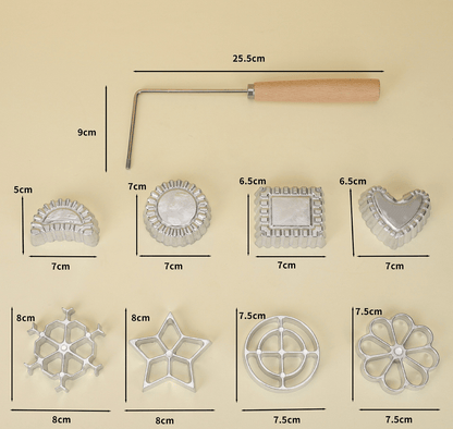 Nordic-Style Rosettes & Timbale Pastry Mold Set