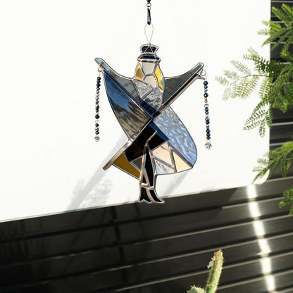 💃🤘 Handmade Stained Acrylic Spinner