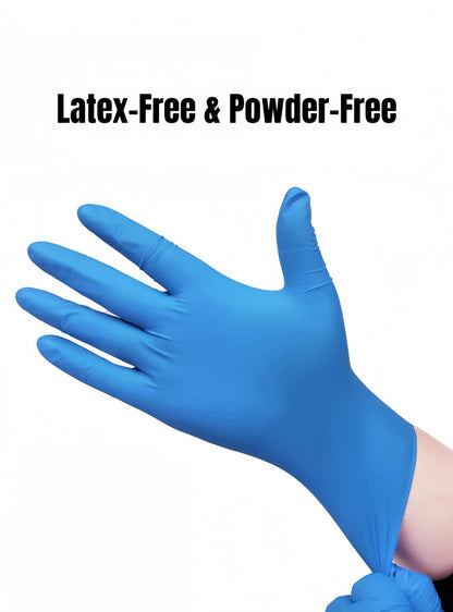 💯🧤High Elastic Protective Rubber Nitrile Gloves