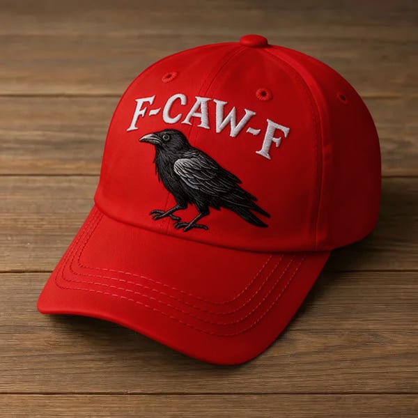 🔥🐦‍⬛F-CAW-F Crow Hat