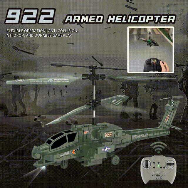 Remote Control RC Military Helicopter 🔥