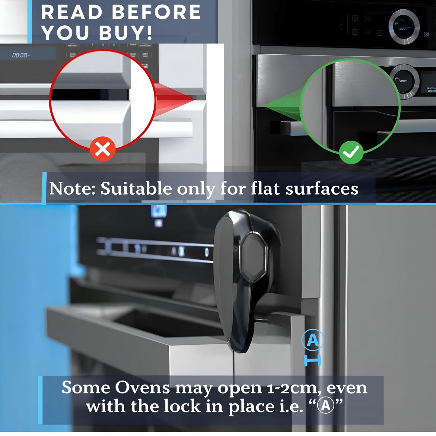 Universal Oven Lock for Child Safety