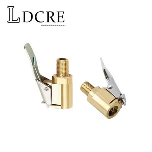LDCRE 2Pack 8mm Tire Air Chuck with Clip Adapter – No Leak, No Hassle, Just Fast Inflation 🚗💨