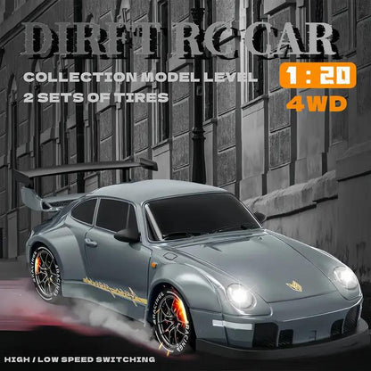 🎄Gifts For Children🎁🏀RC Drift Racing Car 1:20 Scale Model with 2.4GHz Remote 360° Spins & LED Lights
